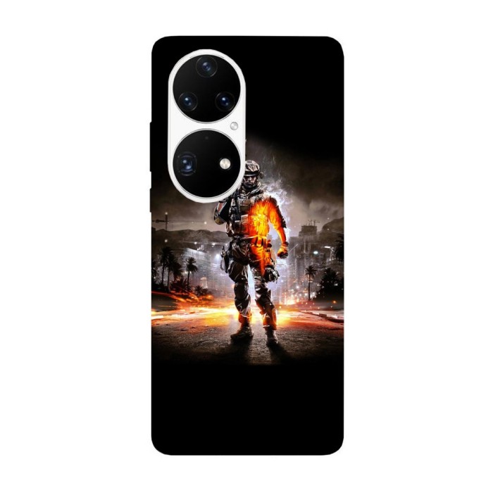 Husa compatibila cu Huawei Nova 9 model One man army, Silicon, TPU, Viceversa