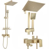 Set dus REA JACK BRUSHED GOLD