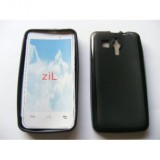 Husa Silicon ZILO Orange Negru Compatibila [Model Telefon] Protectie Premium