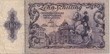 AUSTRIA 10 SCHILLING 1950 UZATA