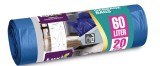 Saci menajeri Luxia 60L cu urechi de prindere 20 buc HD-LD albastri
