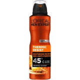 Antiperspirant spray L&amp;#039;Oreal Paris Men Expert Thermic Resist pentru barbati, protejeaza pana la temperaturi de 45&deg;C, protectie 48 de ore, 150 ml