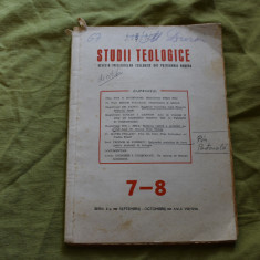 Studii Teologice revista 7-8 1956