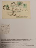 Romania 1903 - Carte postala circulata GIURGIU-AMSTERDAM