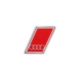 Audi F1 abțibild 3D logo Sport 2026 - Průměr 4,5 cm