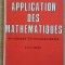 Application des mathematiques en classes terminales G2-G3- N.Lemarie, P.Lemaire