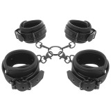 Fetish Submissive Bondage-Set de Cătușe pentru M&acirc;ini și Glezne