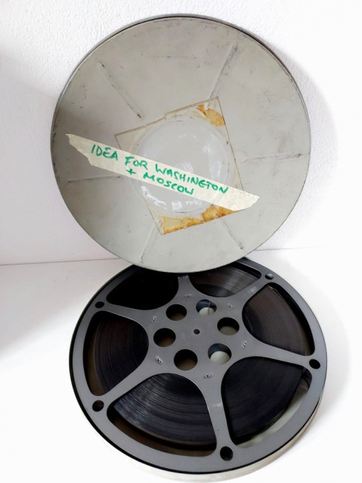 Film pe rola de16mm, Idea for Washington and Moscow, vintage, anii 50, colectie