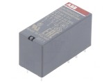 Releu electromagnetic DPDT 24VDC 8A max 250VAC PCB, ABB