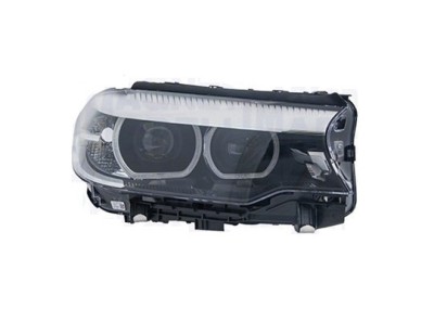 Far Bmw Seria 5 (G30/G31), 05.2017-, partea Dreapta, asistenta faza lunga; asistenta faza scurta; bi-LED; cu sistem iluminat in curba; LED; electric; foto