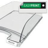 Tavita documente A4 plastic neagra Leitz Plus