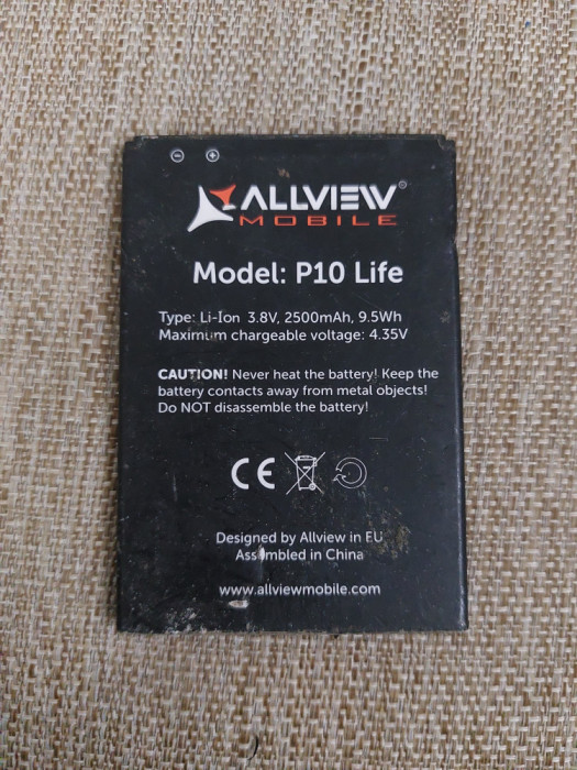 Baterie originala Smartphone Allview P10 Life Livrare gratuita!