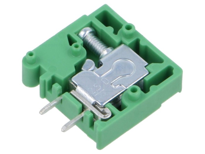 Conector PCB 90&deg; 5mm 2,5mm2