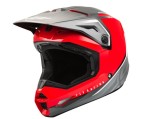 Casca Enduro Motocross ATV FLY Kinetic Vision Grey Red