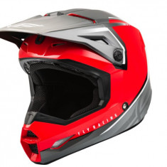 Casca Enduro Motocross ATV FLY Kinetic Vision Grey Red