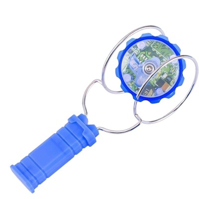 Jucarie Interactiva, Flippy, Titirez Magnetic, cu Led, 19.8 x 5 cm, Albastru foto