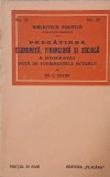 Pregatirea economica, financiara si sociala a Romaniei fata de evenimentele actuale - Th. C. Aslan