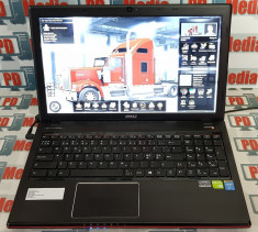 Laptop Gaming MSI i5-4200M 2.50GHz RAM 8 GB SSD 128 GB Video 750GT 2 GB 15.6&amp;quot; foto