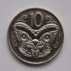 10 CENTS 1988 NOUA ZEELANDA