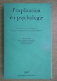 L&#039;explication en psychologie