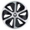 Set 4 capace roti Roco Gri-Negru R17 pentru gama auto Dacia, Autohelix MSA