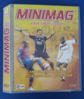 B10 - Album fotbal - Campionatul national Spania - editia 2007 - 2008 - minimag foto