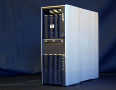 PC Workstation HP Z600 2 x Intel HEXA Core X5675 3.06 GHz, 48GB RAM, 2TB HDD foto