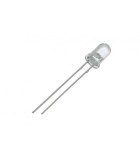 Dioda LED 5mm alb 3.2VDC 20mA, Oem