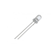 Dioda LED 5mm alb 3.2VDC 20mA