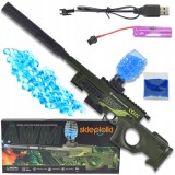 PUȘCĂ AUTOMATĂ MARE PUȘCĂ ELECTRICĂ BILE DE GEL-APĂ ORBEEZ, Plastic, Skleplolki