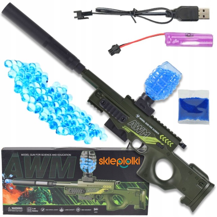 PUȘCĂ AUTOMATĂ MARE PUȘCĂ ELECTRICĂ BILE DE GEL-APĂ ORBEEZ