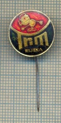 Y 363 INSIGNA- TRIM RIJEKA -CROATIA -IUGOSLAVIA -PENTRU COLECTIONARI foto