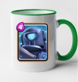 Cana maner verde personalizata Clash Royale - Mini P.E.K.K.A, INOVATIX&reg;. 330ml, Oem