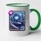Cana maner verde personalizata Clash Royale - Mini P.E.K.K.A, INOVATIX&reg;. 330ml