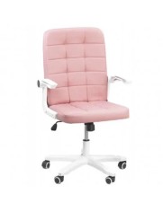 Scaun birou OFF 332, cotiere rabatabile, piele ecologica, roti gumate, mecanism balans, ergonomic, 100 kg
