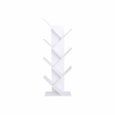 Biblioteca mdf alb Baki 43x20x115 cm