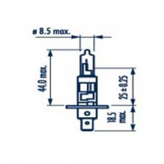 Bec Far H1 24V P14.5S 70W Narva 45112 48702