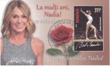 ROMANIA 2021 LA MULTI ANI NADIA Colita nedantelata LP.2345A stampilata, Sport, Stampilat