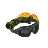 Ochelari protectie F-TAC Swiss Eye Olive