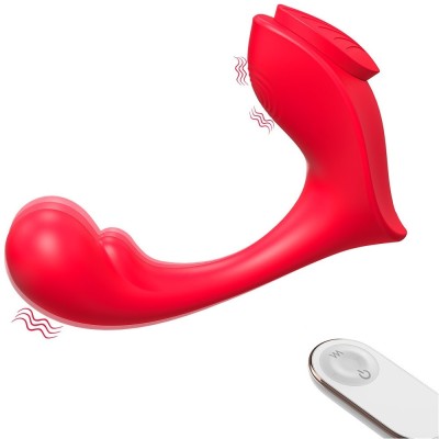 Vibrator Panty Love Remote Red foto