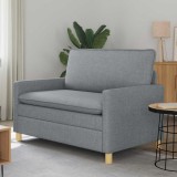 vidaXL Canapea Gri deschis 126 x 81 x 87,5 cm 42028789