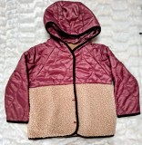 Geacă ZARA fata cu gluga impermeabila 4-5 ani (110 cm) NOUĂ Disney Minnie Mouse