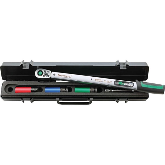 Set strangere prezoane Stahlwille 93057214, 721QR/20/3/1 Quick, 5 piese, 1/2&quot;, 40-200Nm