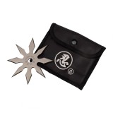 Cumpara ieftin Stea de aruncat, 8 colturi, otel inoxidabil, 10 cm , argintiu