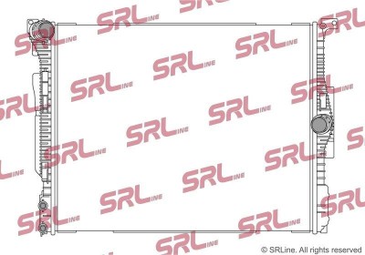 Radiator BMW Seria 3 F30/31, 3 Gt F34, 4 F32/33, motor: 2.0 T, 3.0 R6 T, intrare/iesire conectare rapida, 600x494x26, SRLine, Aluminiu/ Plastic foto