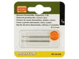 Freză diamantată &Oslash; 1,2 mm, tijă 2,35 mm, set 2 buc.