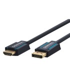 Cablu Profesional Clicktronic DisplayPort la HDMI 5m aurit v2.0 4K