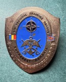 Insigna Centrul regional de instruire PfP Romania Bucuresti
