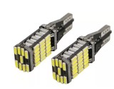 Set 2 becuri LED T15 W16W Canbus AutoREY&reg;, 45 leduri, SMD 4014, 2000 lumeni 12V, cu radiator racire, pentru lumini pozitii, portbagaj, plafoniera, pud