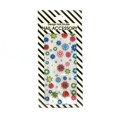 Abtibild decor unghii, Nail Accessory Flowers Big foto